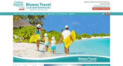 Desktop Screenshot of blowestravel.com
